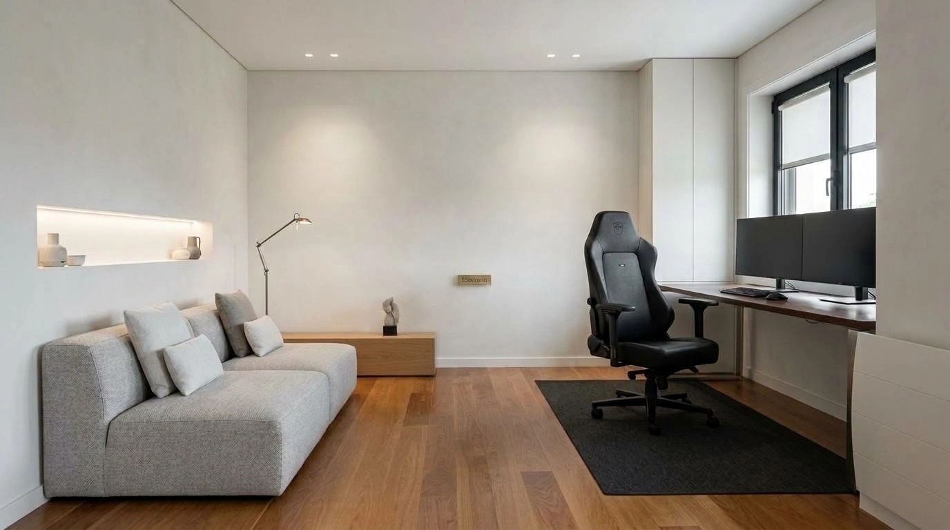 Interior design in Minimalism style — Living Room by GenRoom AI