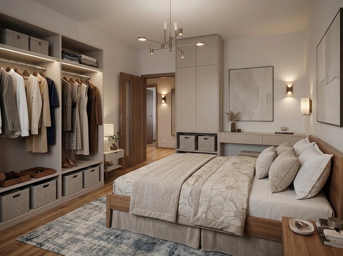 Interior design in Contemporary style — Bedroom by GenRoom AI