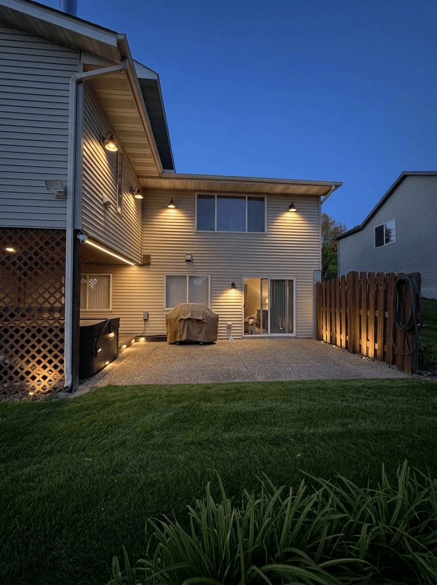 Yard design in no_style style — photo by GenRoom AI