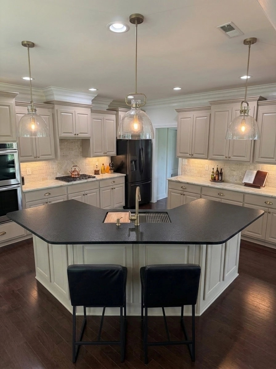 Kitchen interior in Classic style — photo by GenRoom AI