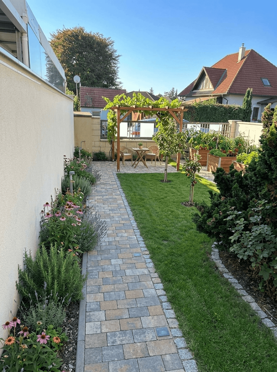 Yard design in no_style style — photo by GenRoom AI