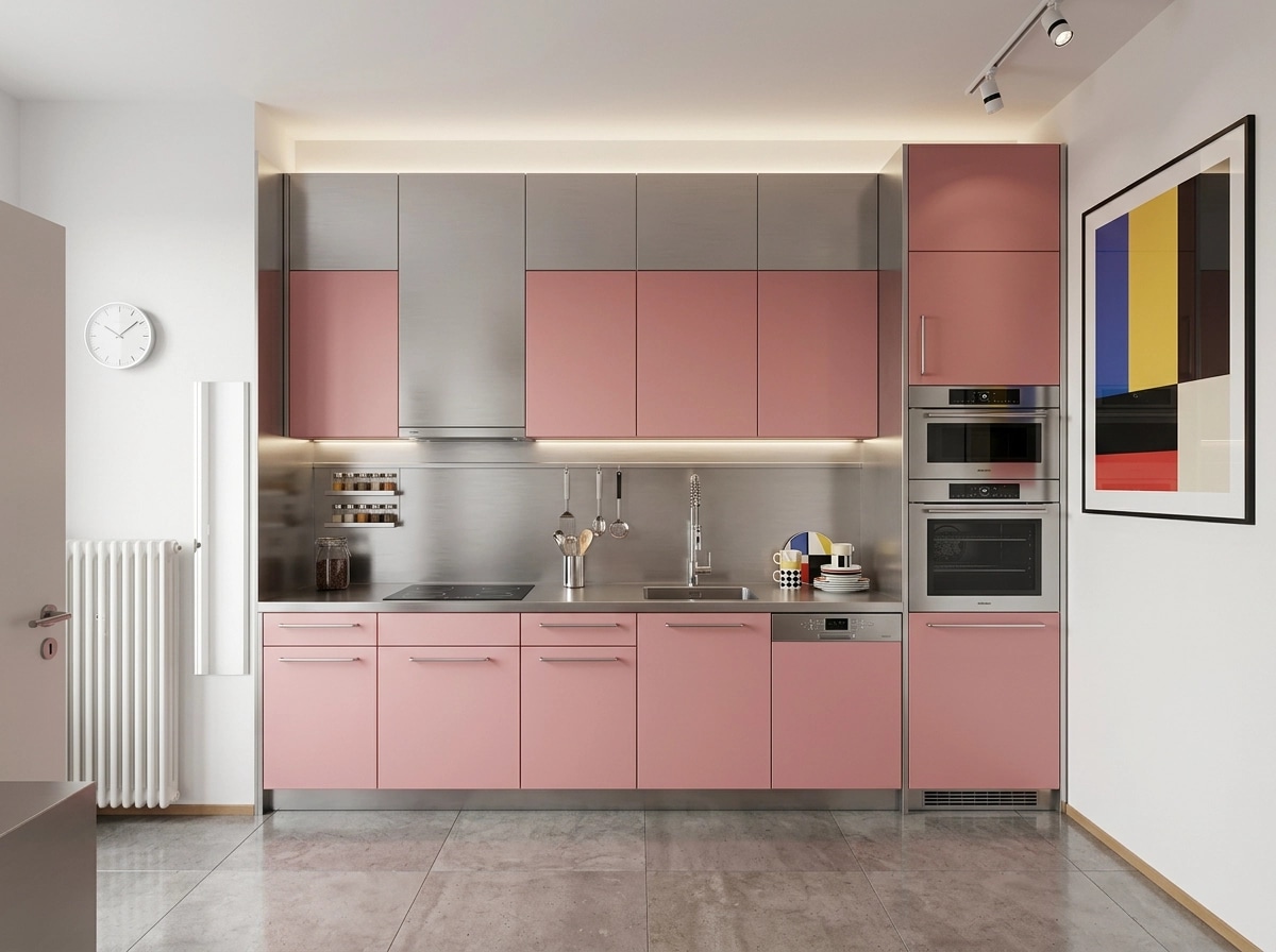 Bauhaus Cucina design — interior photo by GenRoom AI
