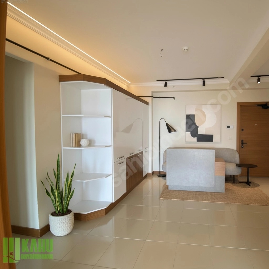 Interior design in Minimalism style — lobby by GenRoom AI