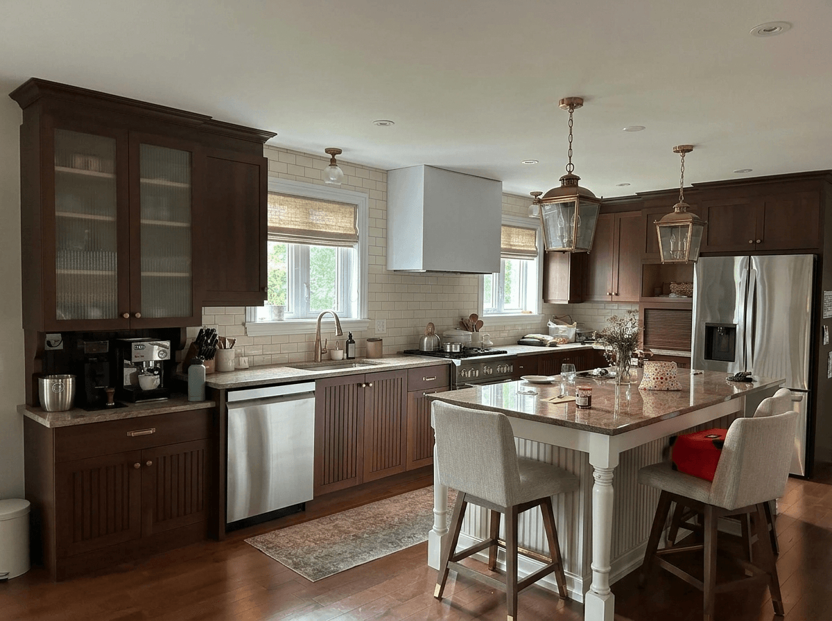 Kitchen interior in no_style style — photo by GenRoom AI