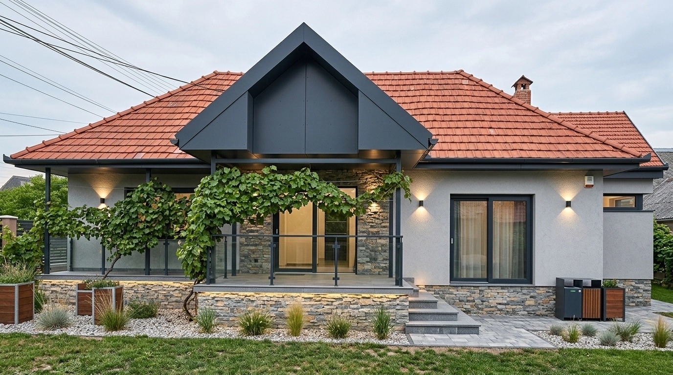 Contemporary Facade Facade design — facade photo by GenRoom AI