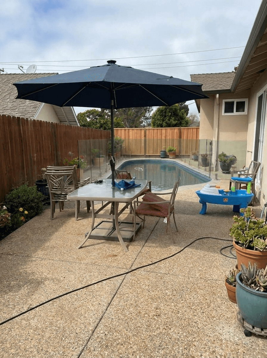Yard design in no_style style — photo by GenRoom AI