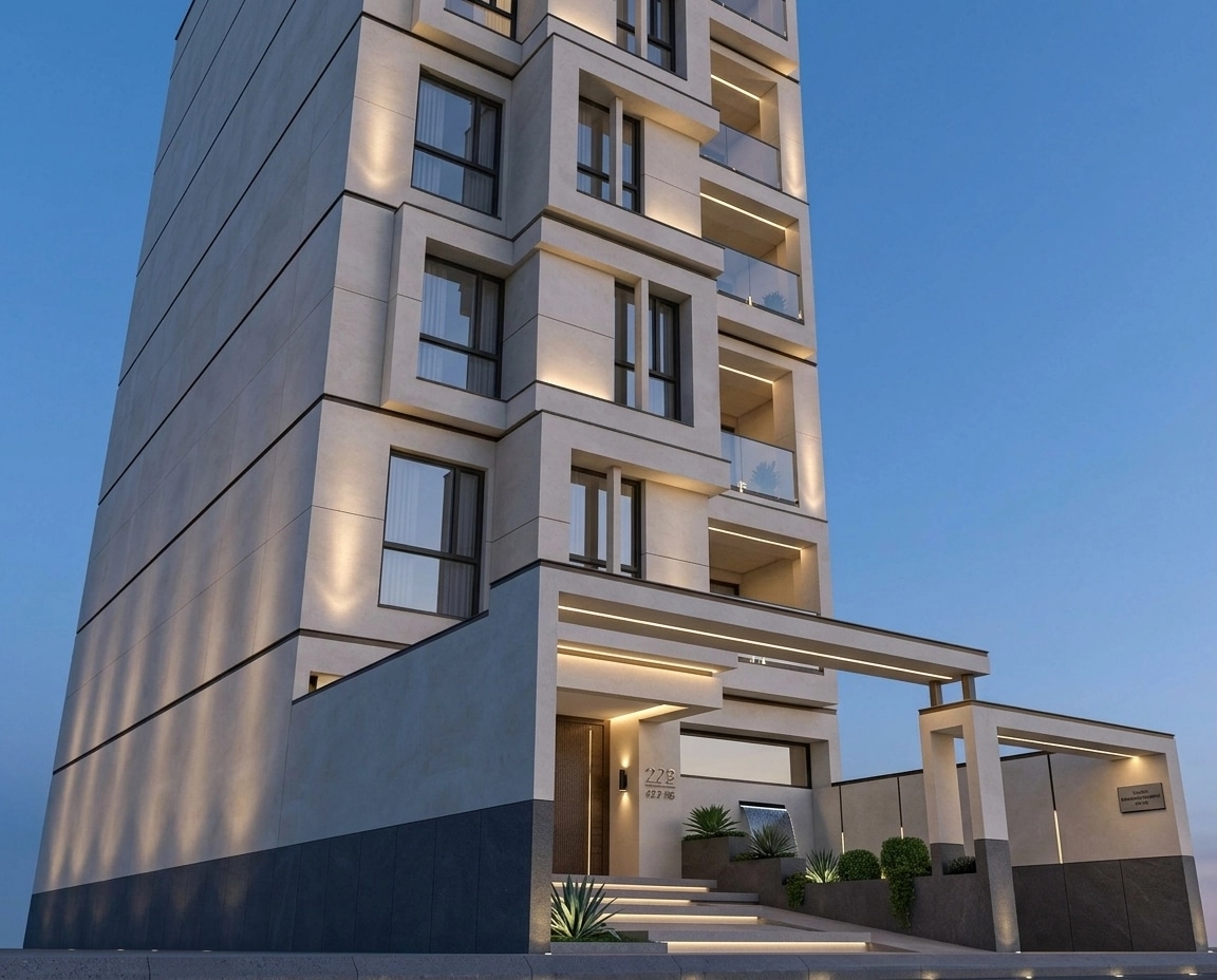 Facade design in Minimalist Facade style — Facade by GenRoom AI