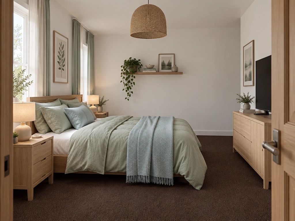 Interior design in Scandinavian style — Bedroom by GenRoom AI
