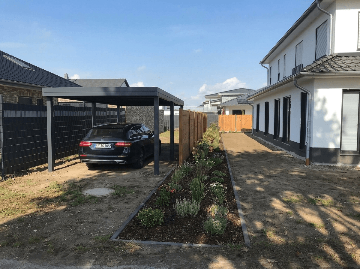 Yard design in no_style style — photo by GenRoom AI