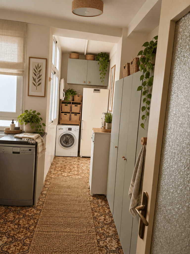 Interior design in Contemporary style — laundry by GenRoom AI
