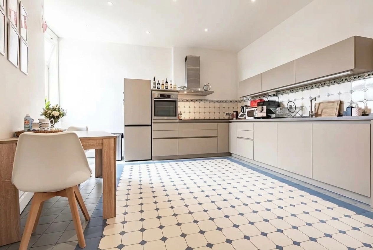 Kitchen interior in no_style style — photo by GenRoom AI