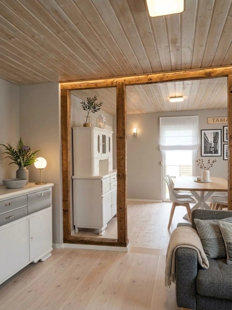 Interior design in Scandinavian style — Living Room by GenRoom AI