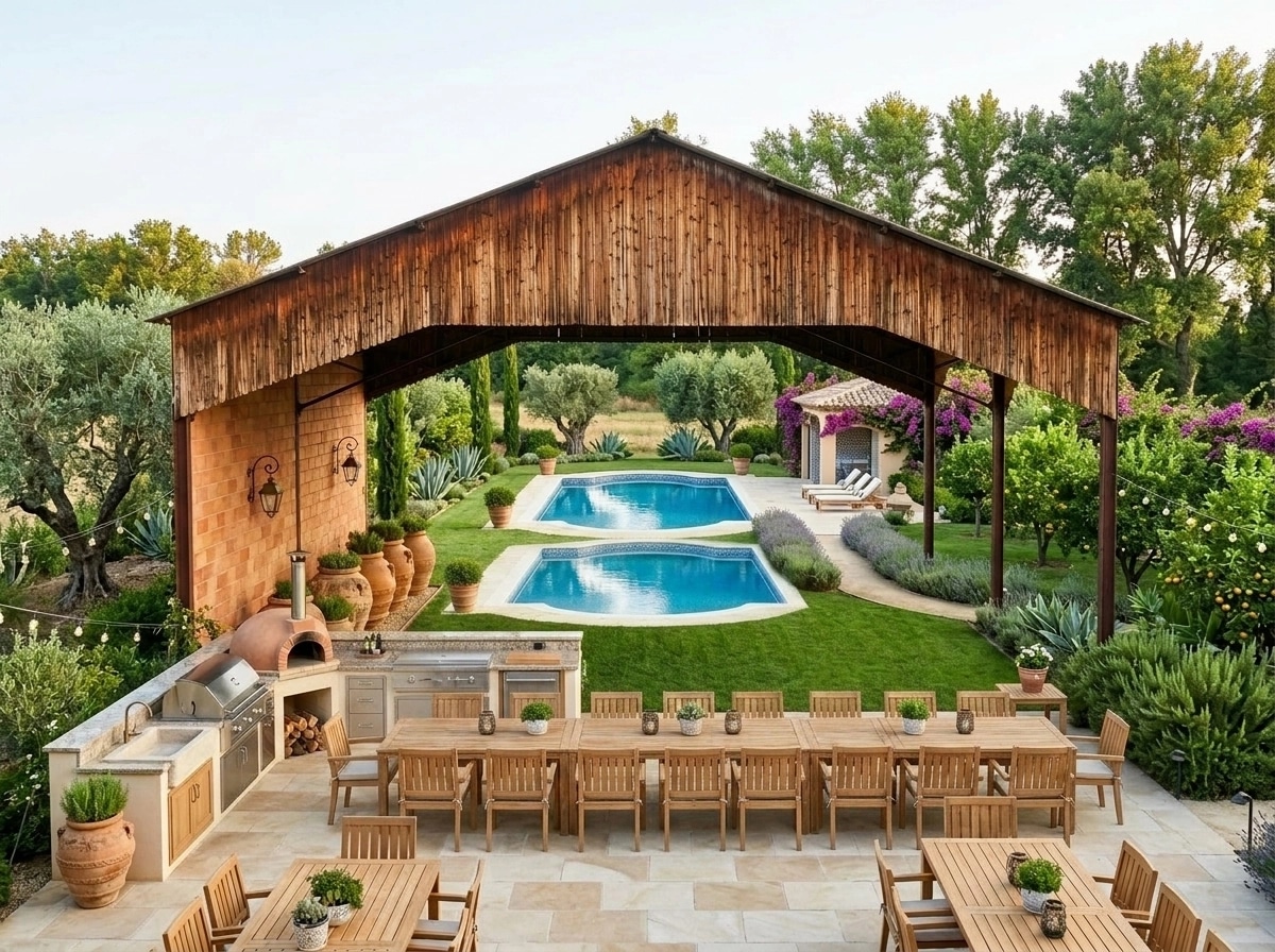 Mediterranean Yard Yard design — yard photo by GenRoom AI