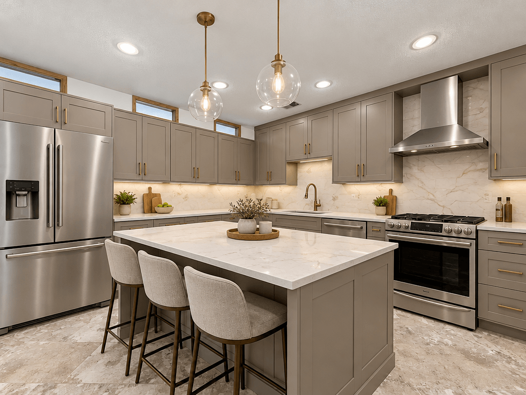 Contemporary Kitchen design — interior photo by GenRoom AI