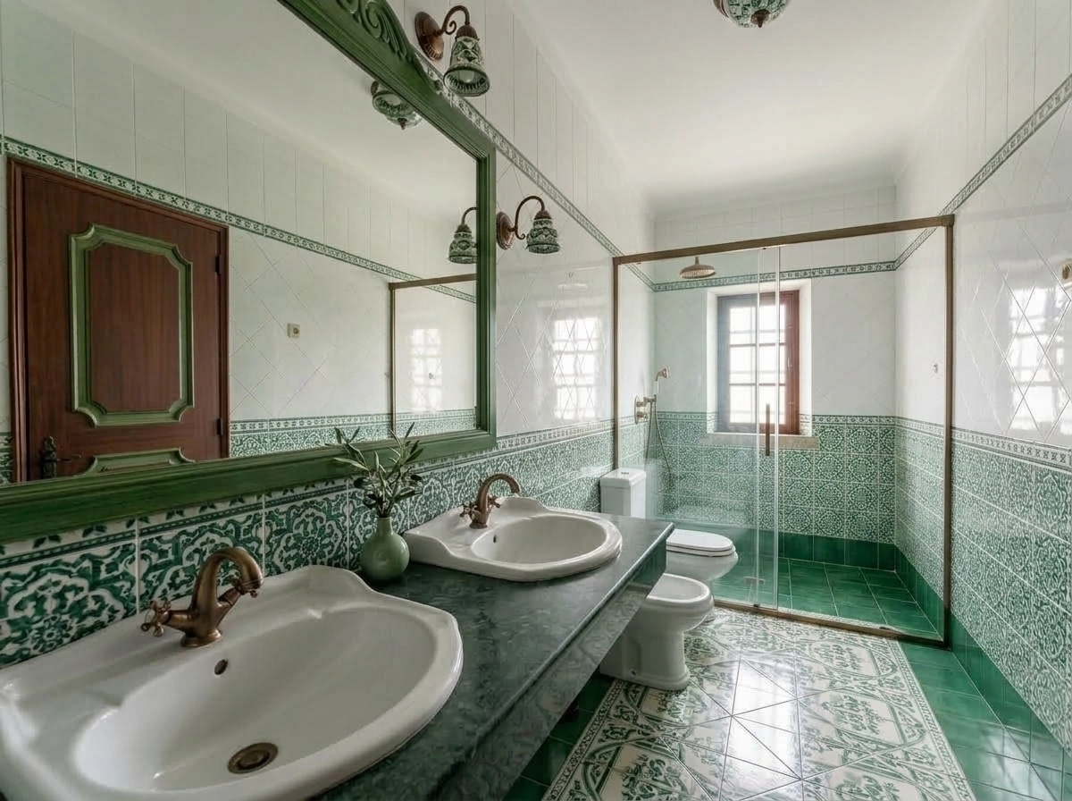 Bathroom interior in no_style style — photo by GenRoom AI