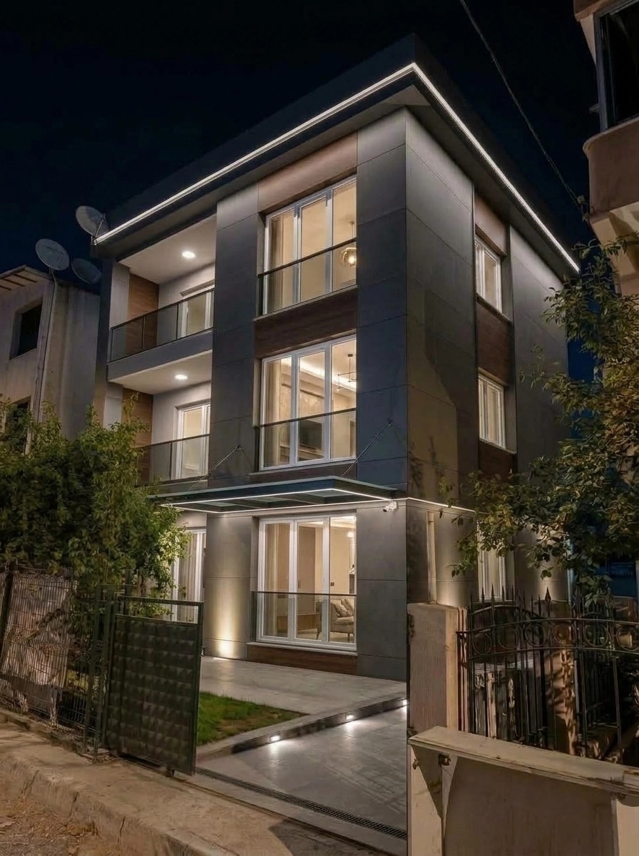 Contemporary Facade Facade design — facade photo by GenRoom AI