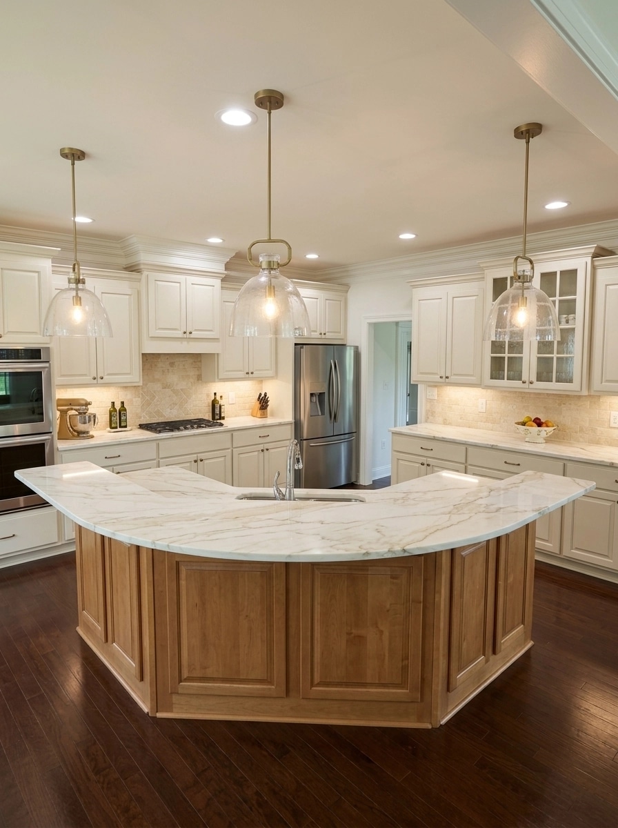 Kitchen interior in Classic style — photo by GenRoom AI
