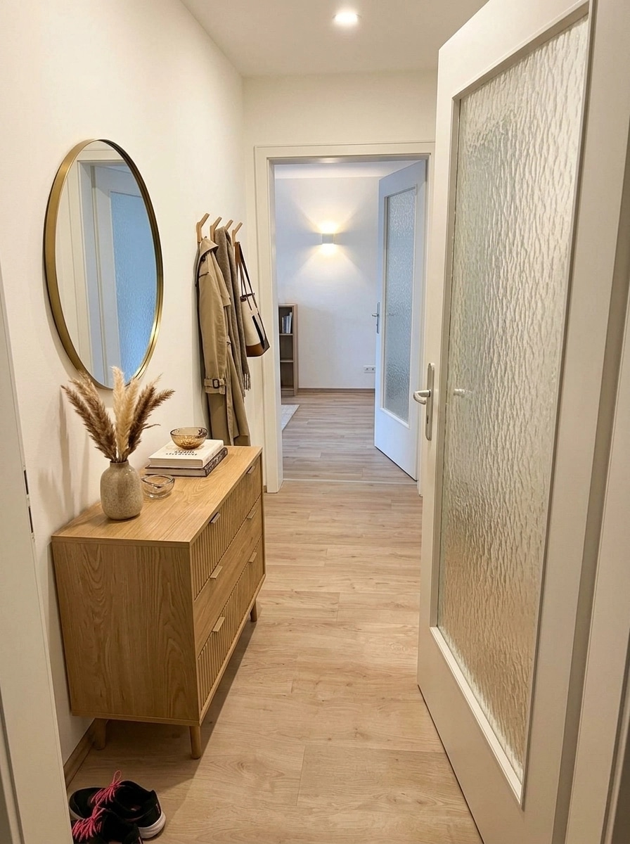 Hallway interior in no_style style — photo by GenRoom AI