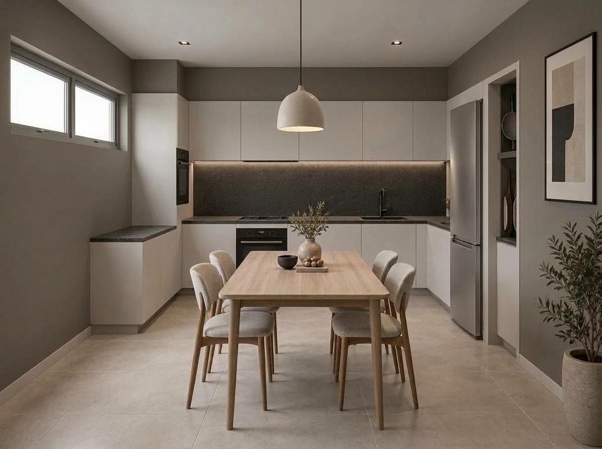 Contemporary Kitchen design — interior photo by GenRoom AI