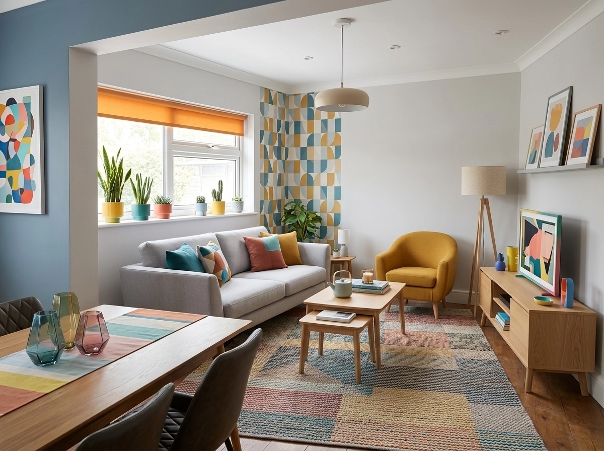 Interior design in Scandinavian style — Living Room by GenRoom AI