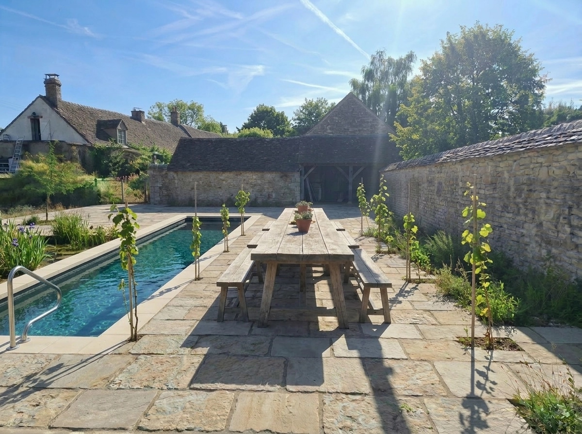 Yard design in no_style style — photo by GenRoom AI