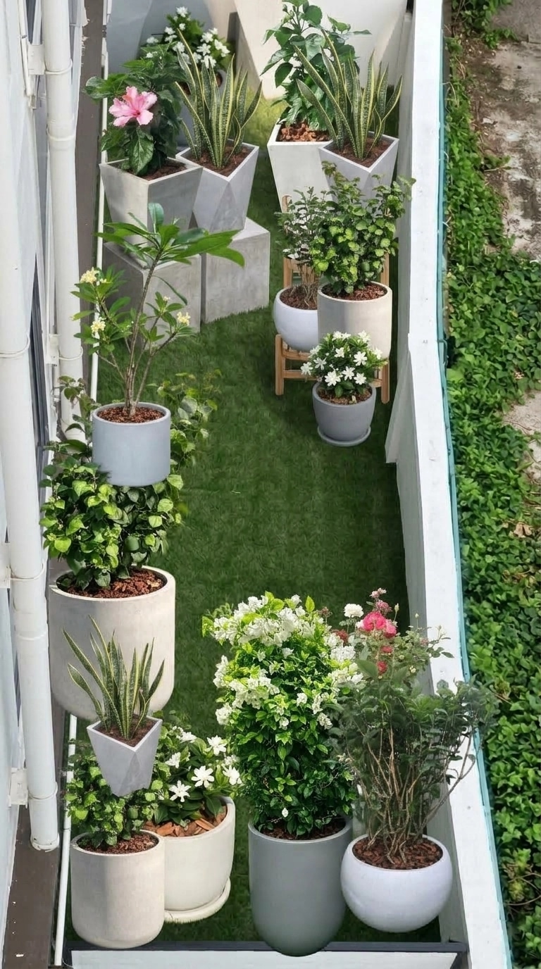 Landscape design in Minimalist Yard style — Yard by GenRoom AI