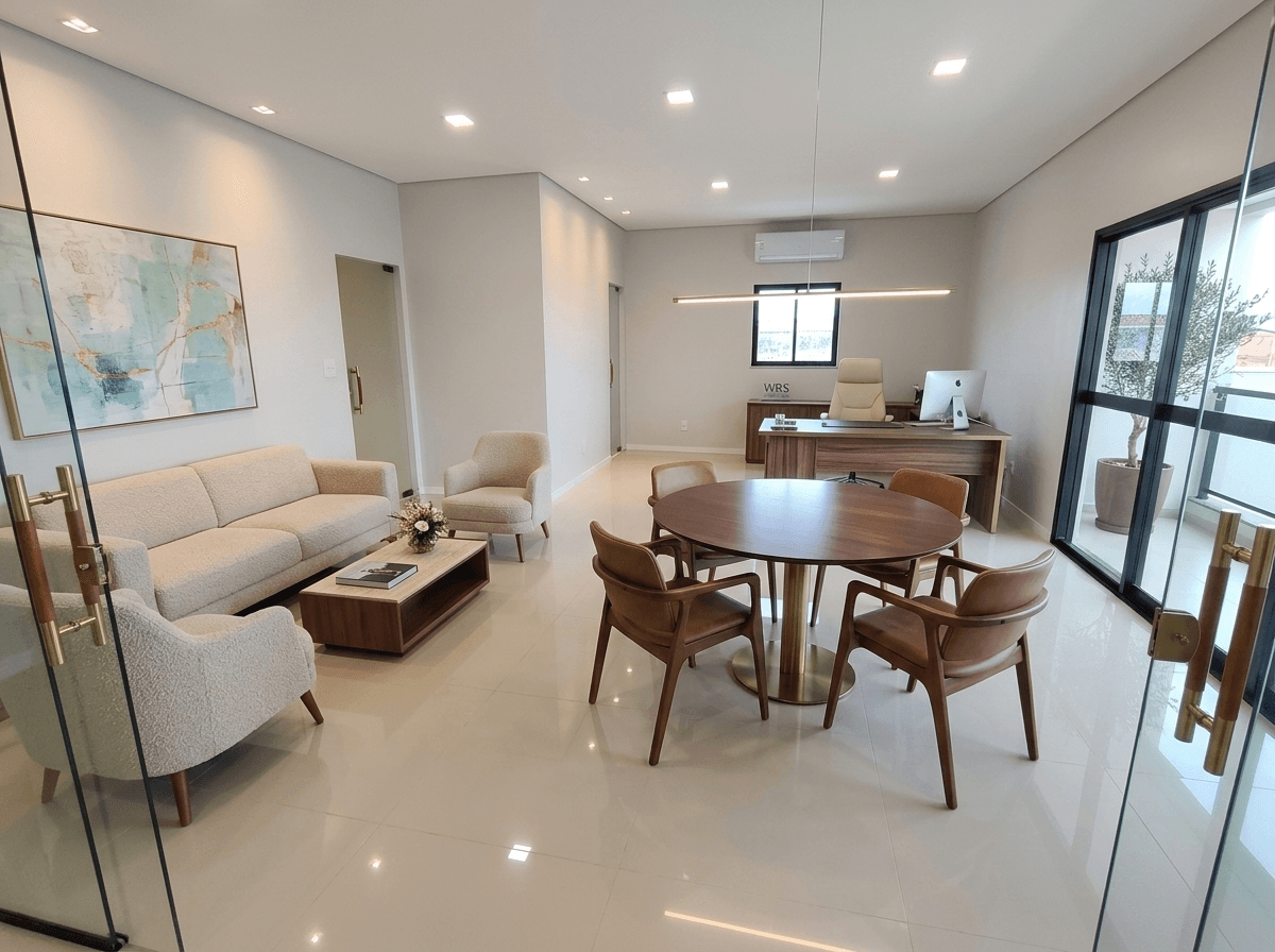 Office interior in no_style style — photo by GenRoom AI