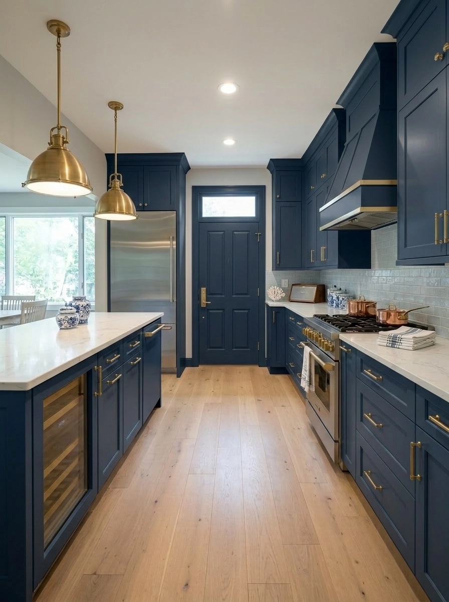 Interior design in Coastal / Hamptons style — Kitchen by GenRoom AI