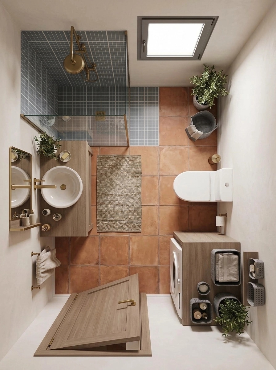 Diseño de interiores en estilo Mediterranean — Salón por GenRoom AI