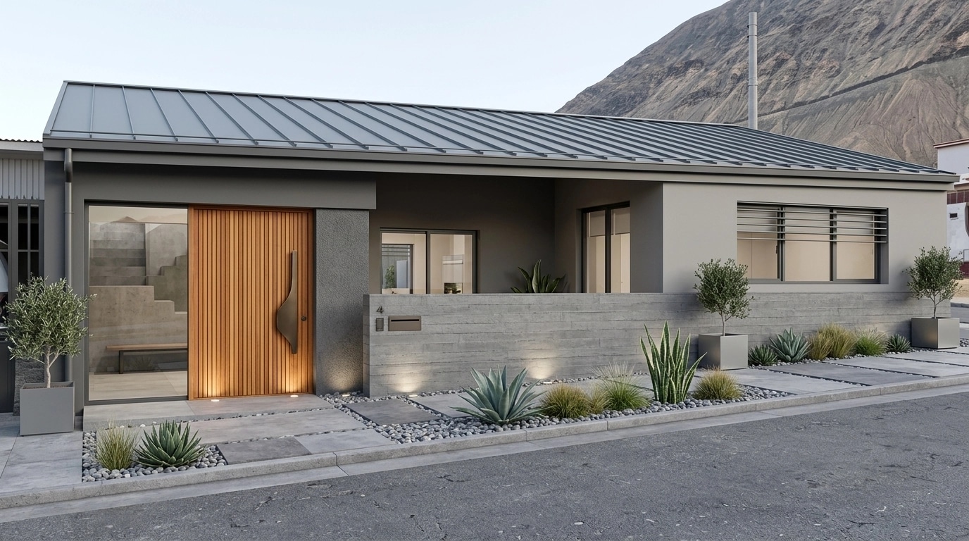 Facade design in Minimalist Facade style — Facade by GenRoom AI