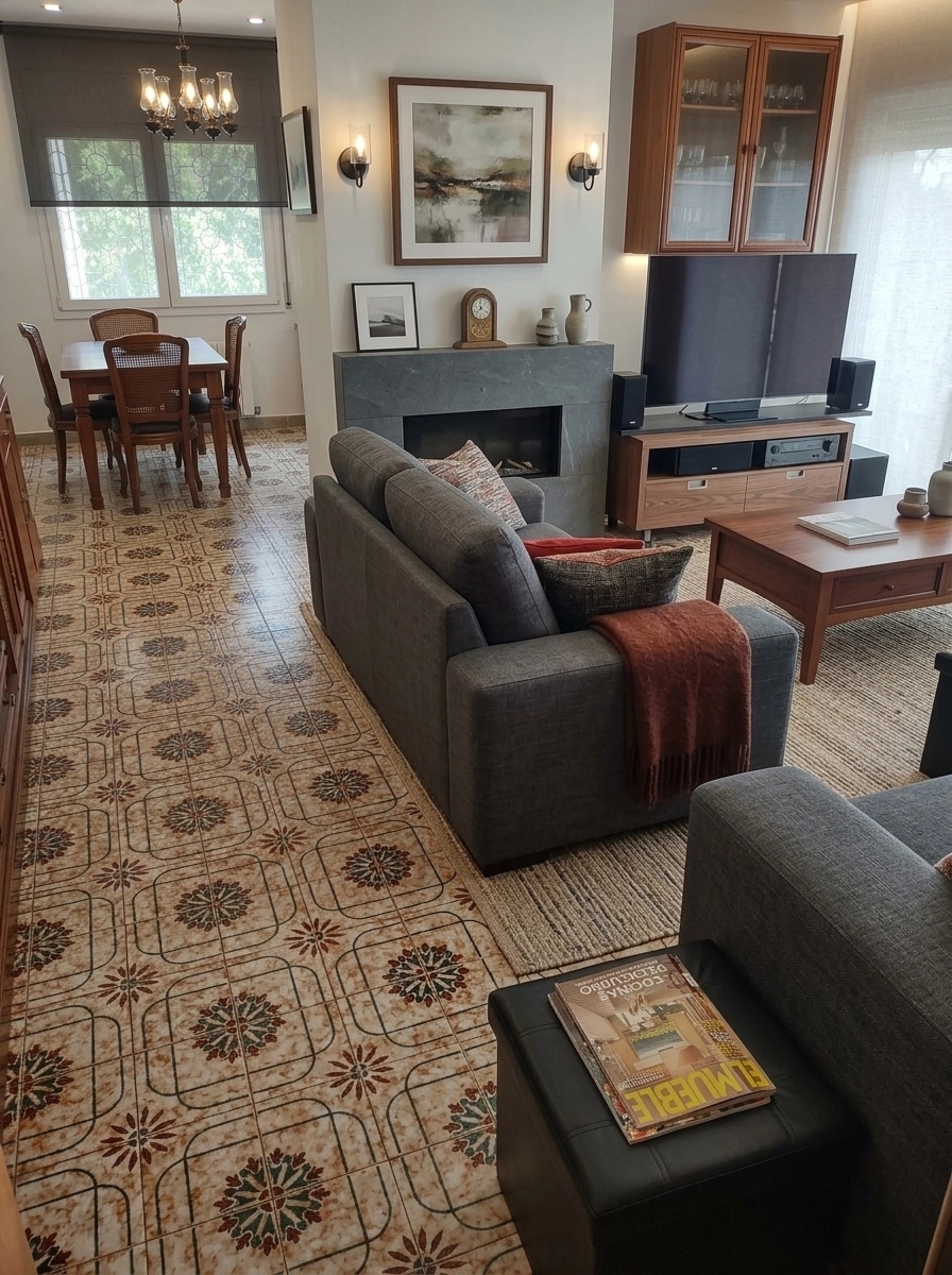 Interior design in Contemporary style — Living Room by GenRoom AI