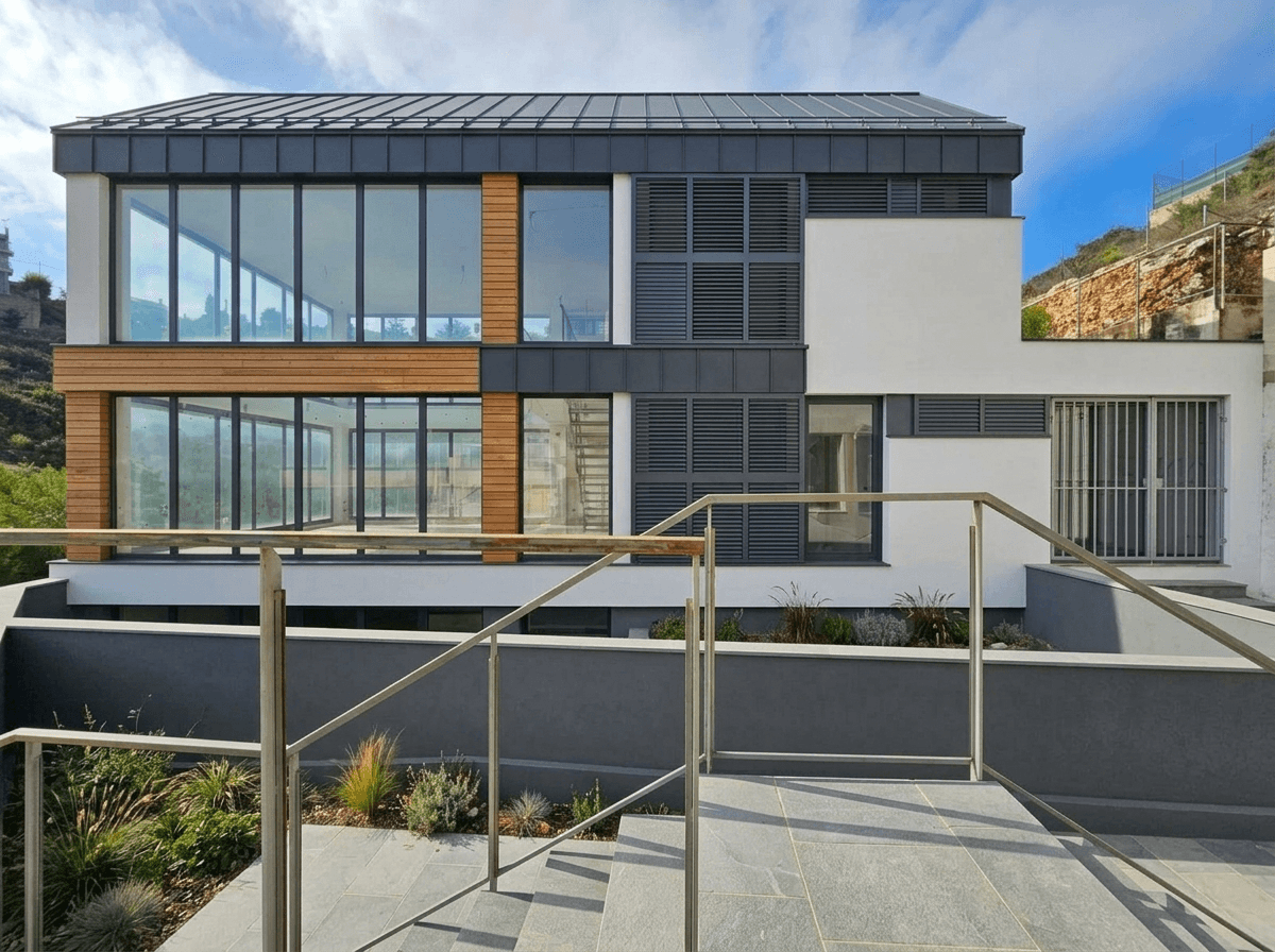 Contemporary Facade Facade design — facade photo by GenRoom AI
