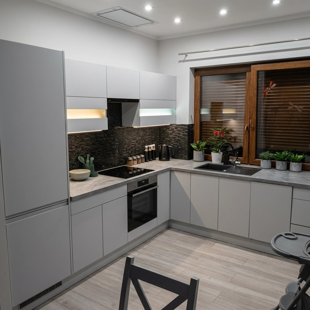 Contemporary Kitchen design — interior photo by GenRoom AI