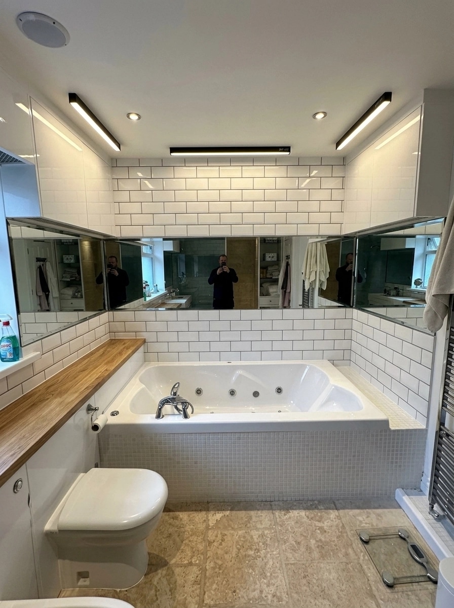Bathroom interior in no_style style — photo by GenRoom AI