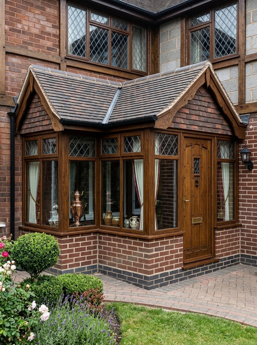 Facade design in Tudor Facade style — Facade by GenRoom AI