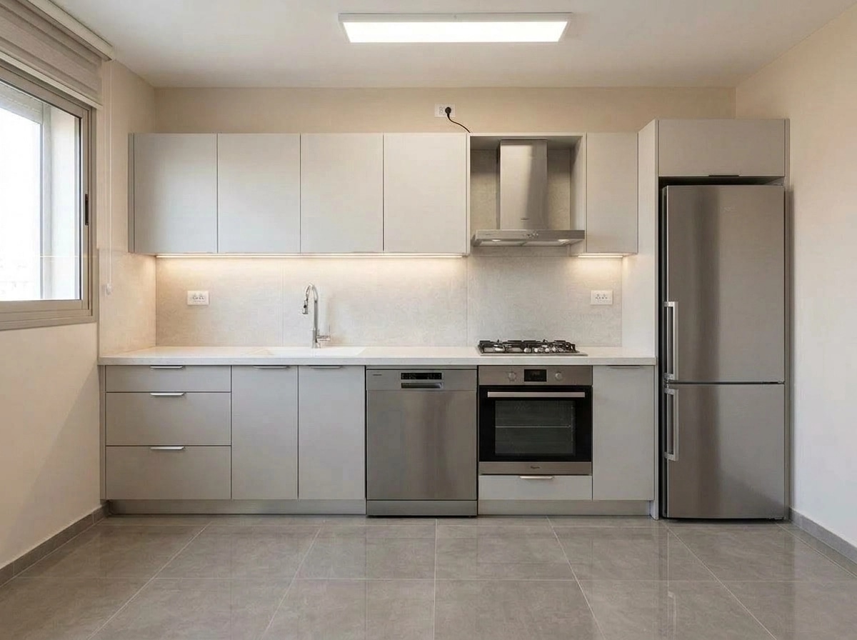 Kitchen interior in no_style style — photo by GenRoom AI