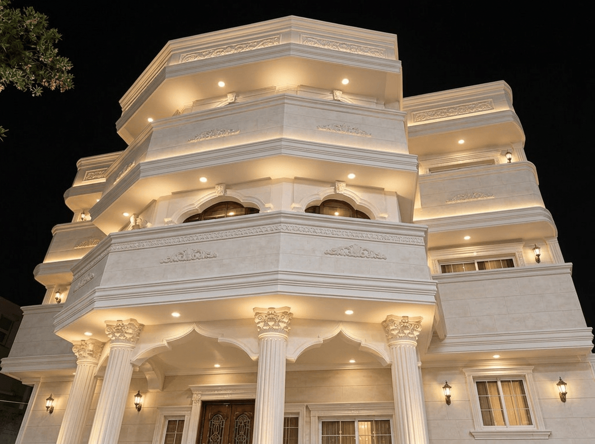 Classic Facade Facade design — facade photo by GenRoom AI