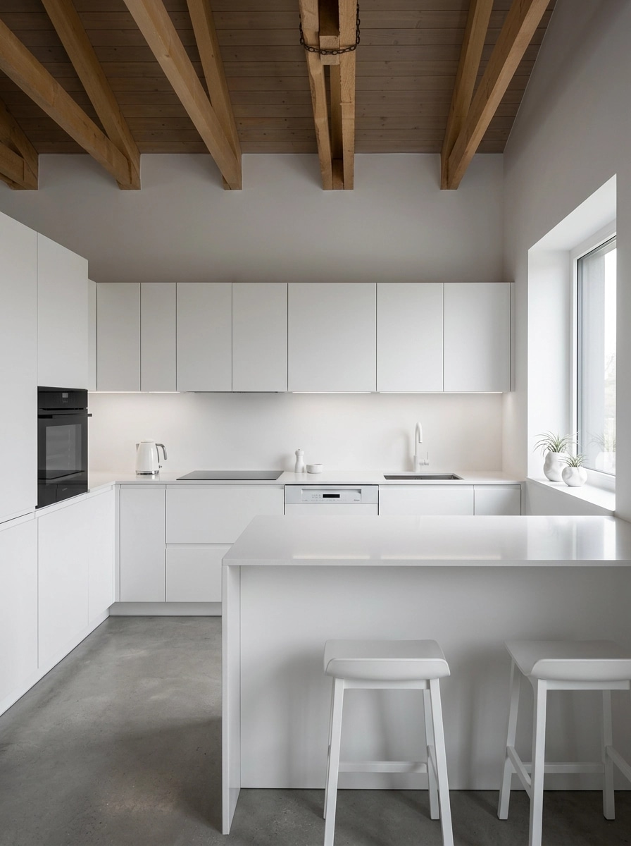 Minimalism Kitchen design — interior photo by GenRoom AI
