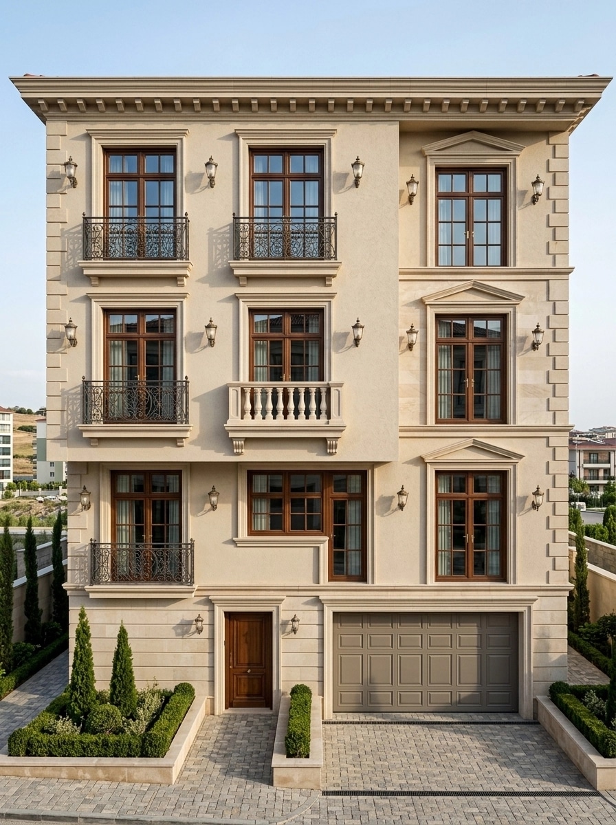 Facade design in Classic Facade style — Facade by GenRoom AI