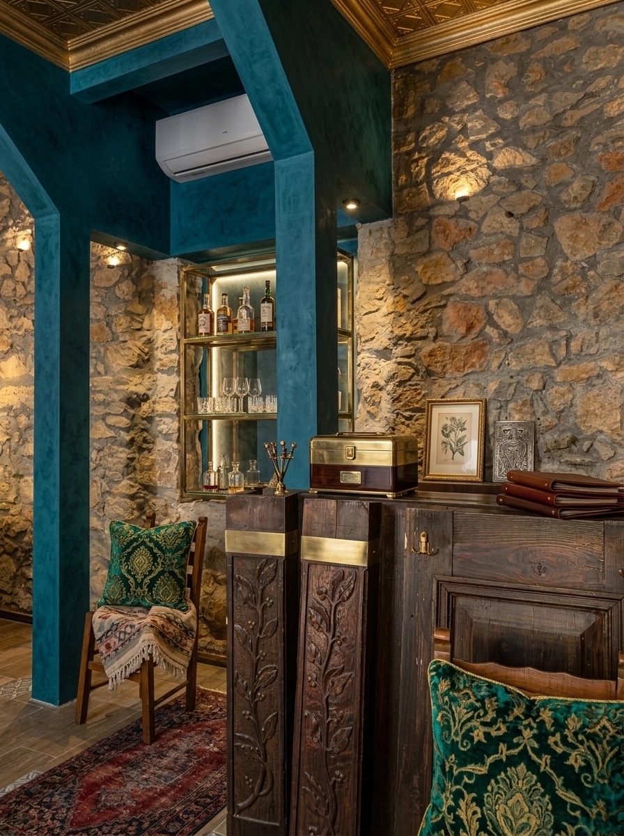 Interior design in Eclectic style — bar by GenRoom AI
