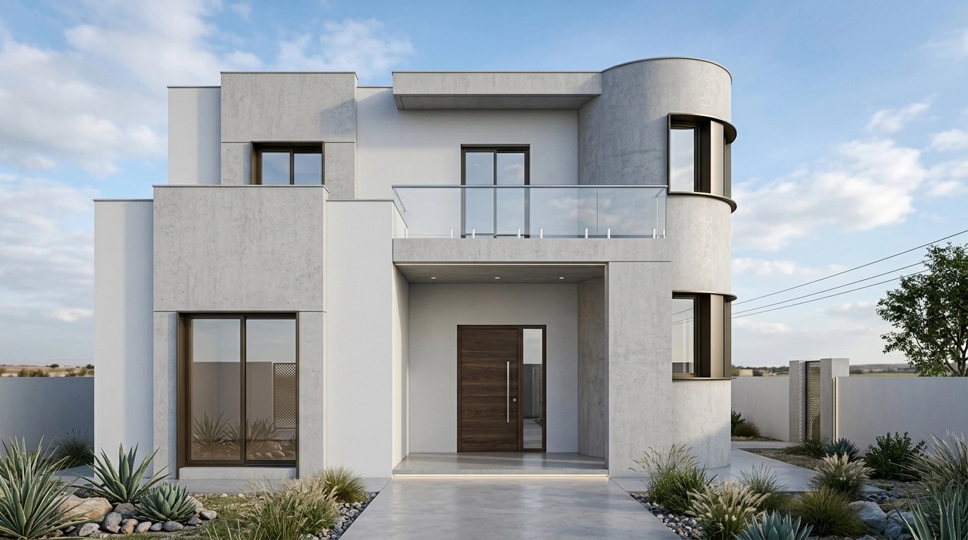 Contemporary Facade Facade design — facade photo by GenRoom AI
