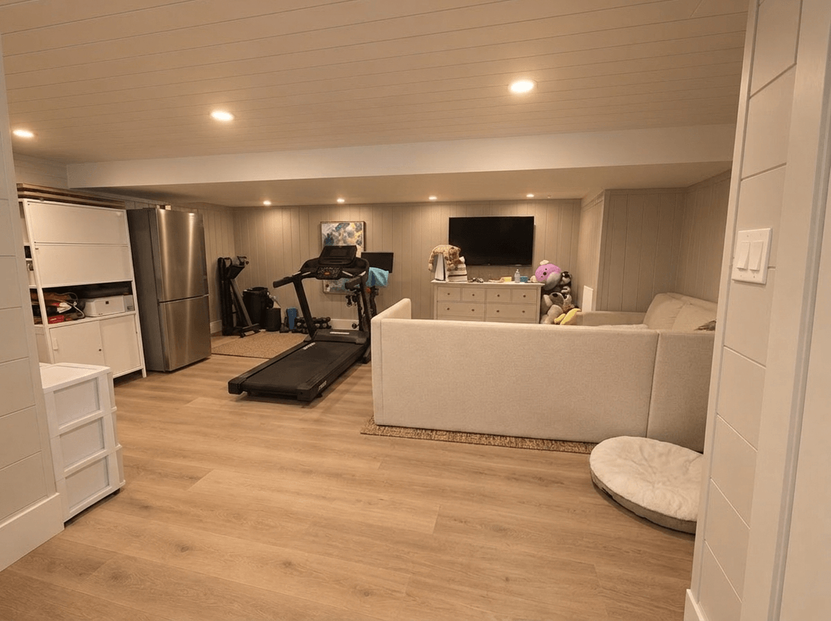التصميم الداخلي بنمط Coastal / Hamptons — gym من GenRoom AI