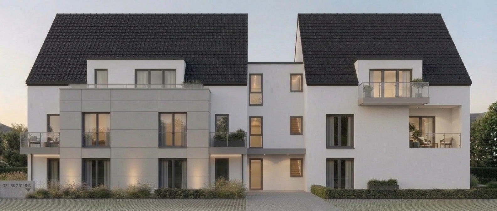 Contemporary Facade Facade design — facade photo by GenRoom AI