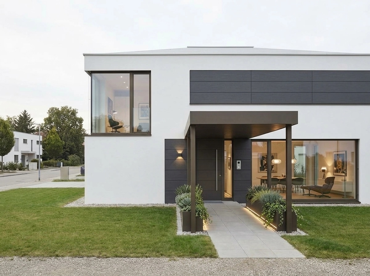 Contemporary Facade Facade design — facade photo by GenRoom AI