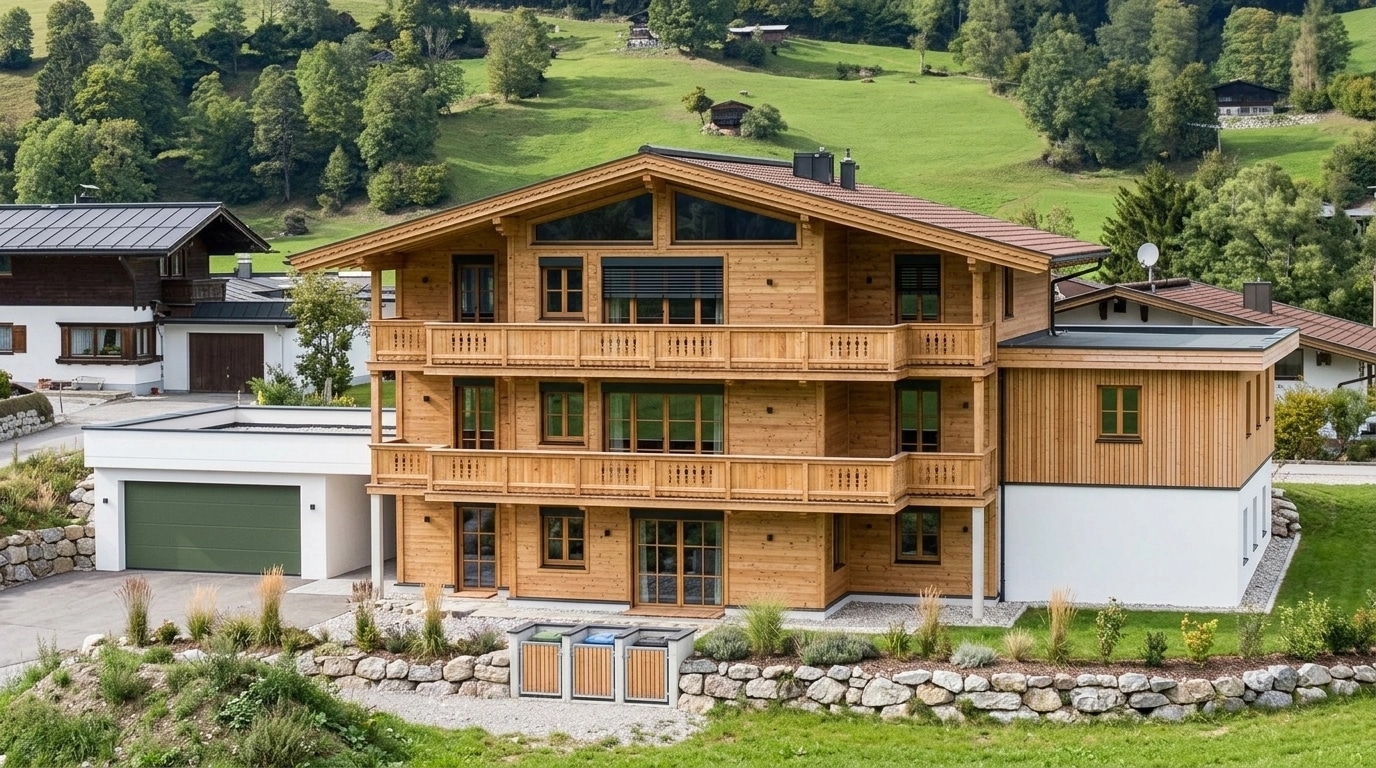 Facade design in Chalet Facade style — Facade by GenRoom AI