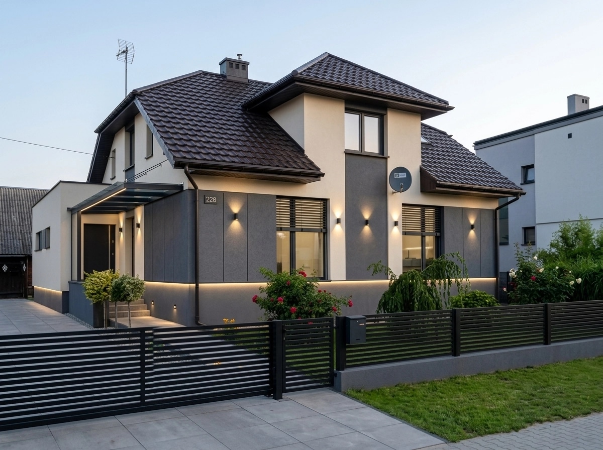 Minimalist Facade Facade design — facade photo by GenRoom AI