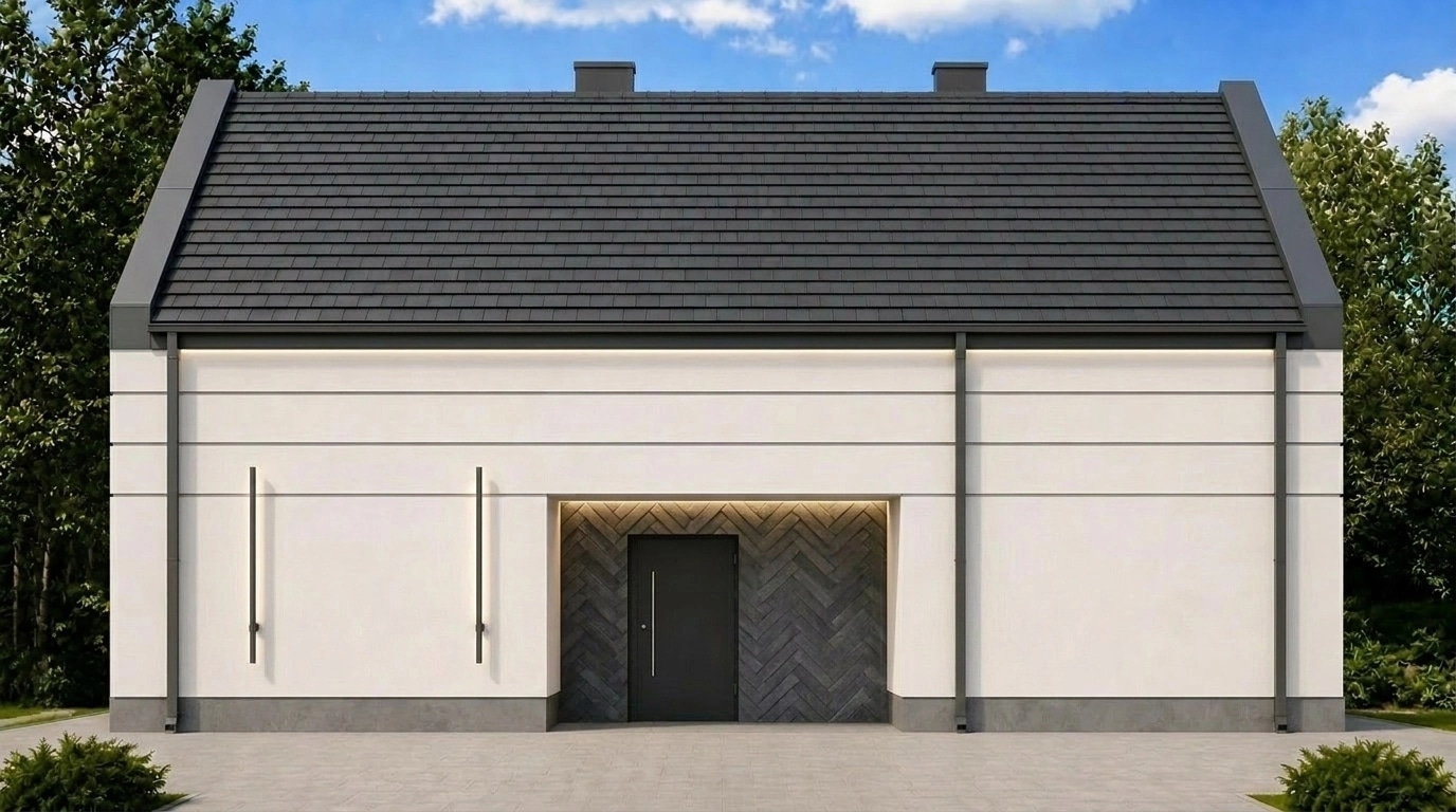 Contemporary Facade Cephe design — facade photo by GenRoom AI
