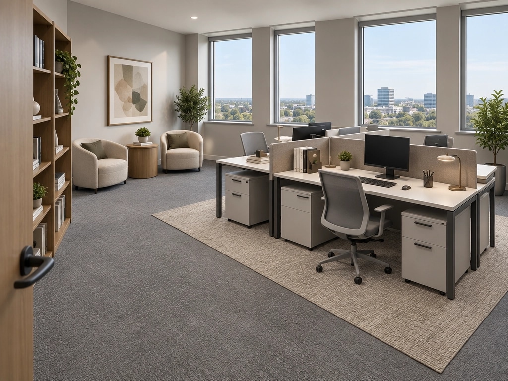 Contemporary Office design — interior photo by GenRoom AI