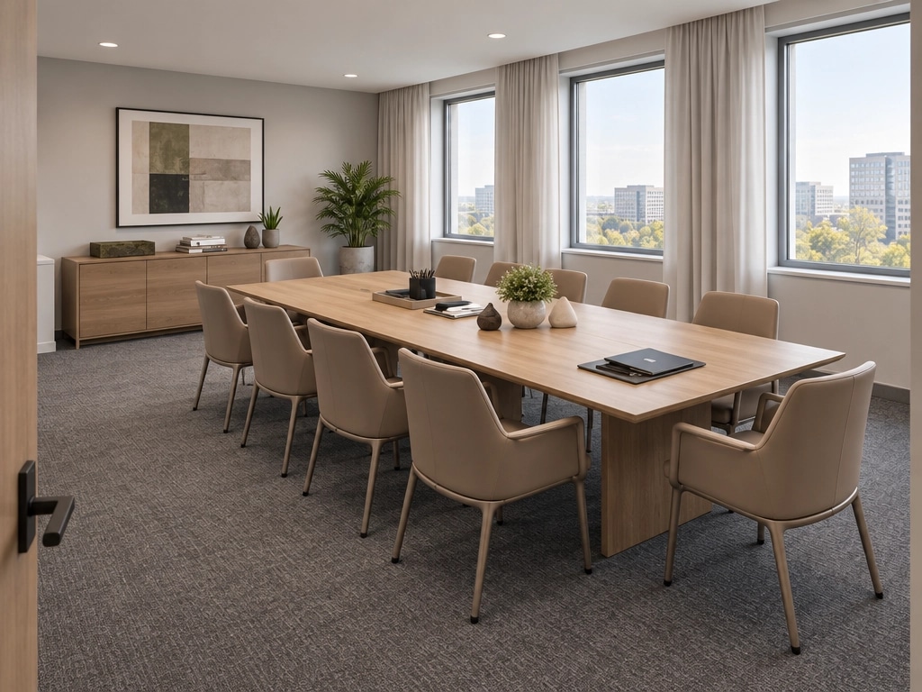 Interior design in Contemporary style — Office by GenRoom AI
