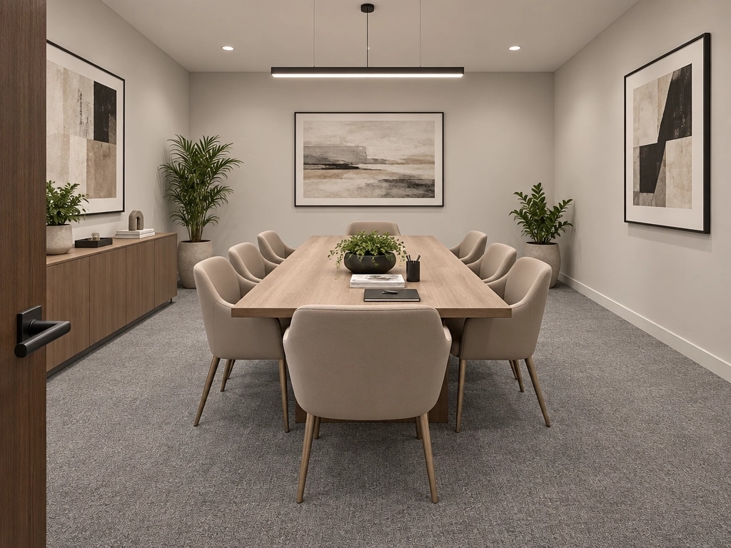 Interior design in Contemporary style — Office by GenRoom AI